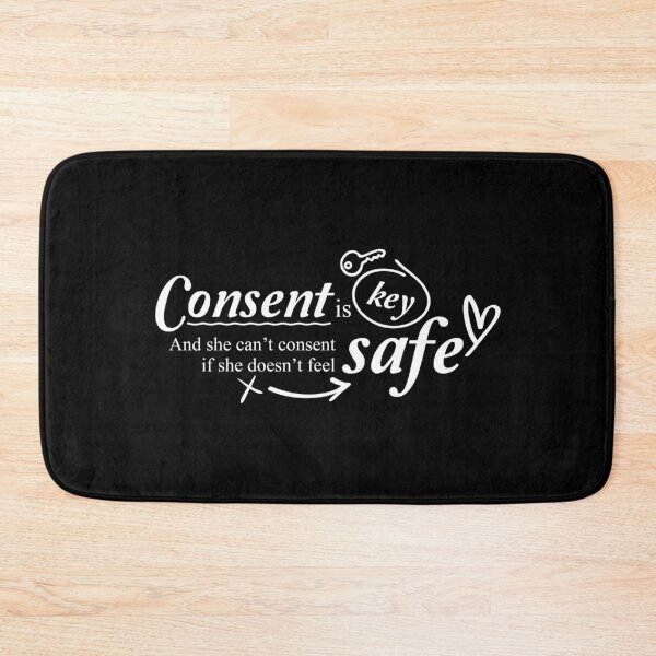 Item preview, Consent is key - Off Campus - White designed and sold by sosodesj.