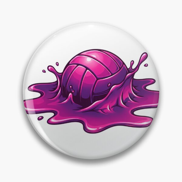 Item preview, Liquid Metallic Chrome Melting Volleyball Drip designed and sold by DripCultureLab.