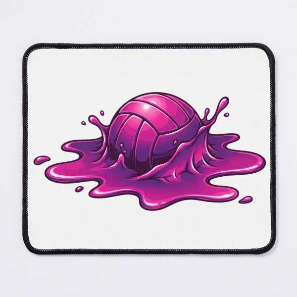 Item preview, Liquid Metallic Chrome Melting Volleyball Drip designed and sold by DripCultureLab.