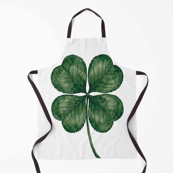 Item preview, Minimalist Four Leaf Clover Good Luck Watercolor designed and sold by MoonOpuluna.