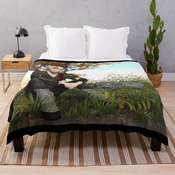 Item preview, Medieval Forest Prince Fantasy Portrait designed and sold by Vac1.