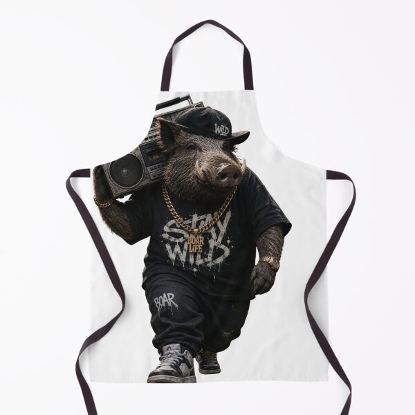 Item preview, Wild Boar Beats – Hip Hop Boombox Street Style designed and sold by shikuldo7.