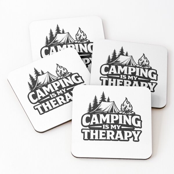 Item preview, Camping Is My Therapy designed and sold by PatiImagination.