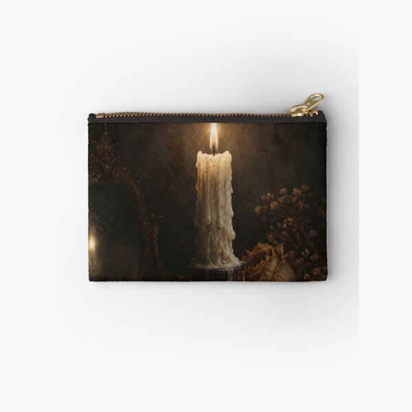 Item preview, Vintage Mirror Candle and Flowers designed and sold by VelarisMoon.
