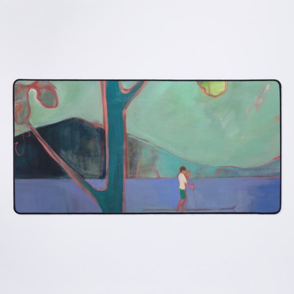 Item preview, Peter Doig (18) - Peter Doig - Dreamlike Landscape Inspired by Peter Doig | Contemporary Expressionist Art - Peter Doig - Peter Doig designed and sold by GabyDAlessandro.