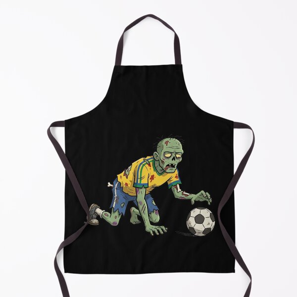 Item preview, Zombie Soccer Player Yellow Kit — Undead World Cup 2026 designed and sold by David Mateo ArtWorks.