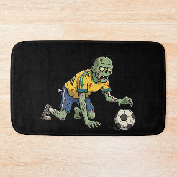 Item preview, Zombie Soccer Player Yellow Kit — Undead World Cup 2026 designed and sold by David Mateo ArtWorks.