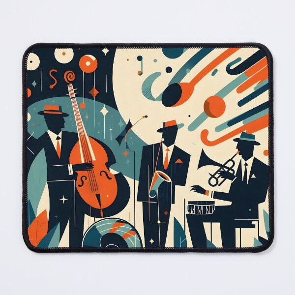 Item preview, Mid Century Jazz Trio designed and sold by Lee Hiller Designs.