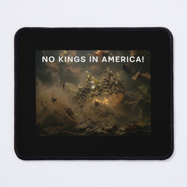 Item preview, No Kings In America Anti King Political Humor designed and sold by JOCSTOCK.