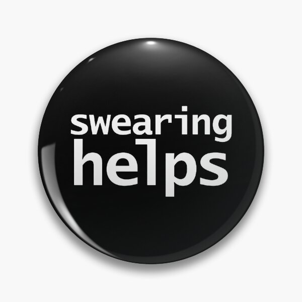Item preview, Swearing Helps designed and sold by quirkhelen.