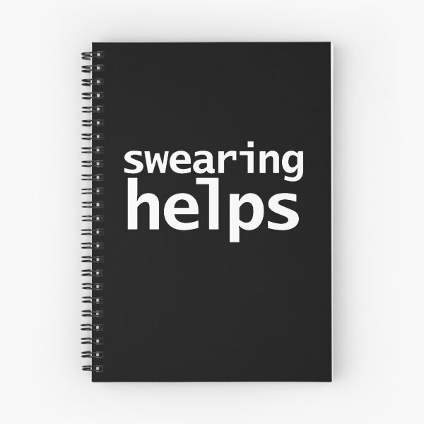 Item preview, Swearing Helps designed and sold by quirkhelen.