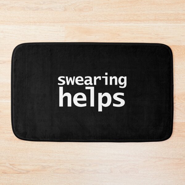 Item preview, Swearing Helps designed and sold by quirkhelen.