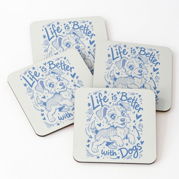 Item preview, Life is Better With Dogs designed and sold by ClarkeHolanda.