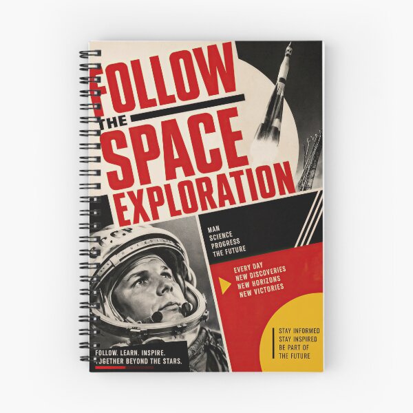 Item preview, Wall Art - Poster - Follow the Space Exploration: Vintage Poster Revival designed and sold by ForeverPrintsOK.