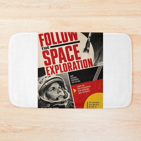 Item preview, Wall Art - Poster - Follow the Space Exploration: Vintage Poster Revival designed and sold by ForeverPrintsOK.