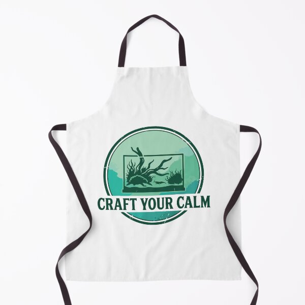 Item preview, Craft Your Calm - Planted Aquarium Shrimp Silhouette Art designed and sold by Arc2020.