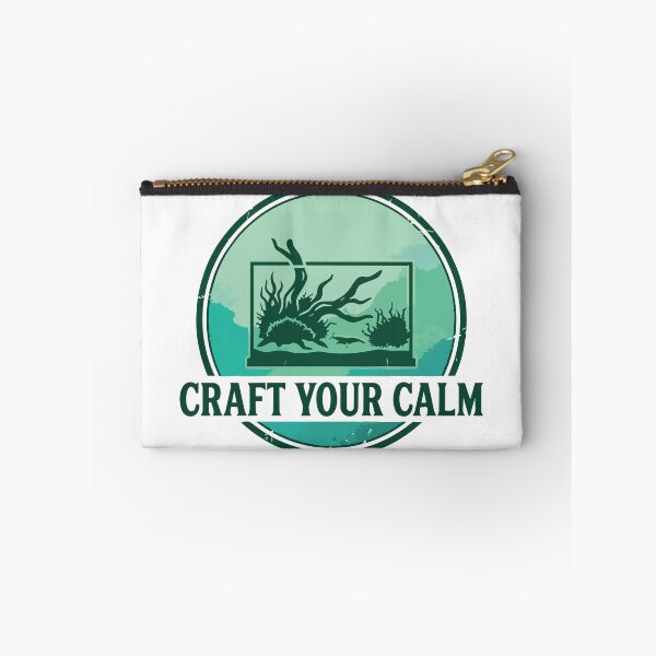 Item preview, Craft Your Calm - Planted Aquarium Shrimp Silhouette Art designed and sold by ArcApparel2020.