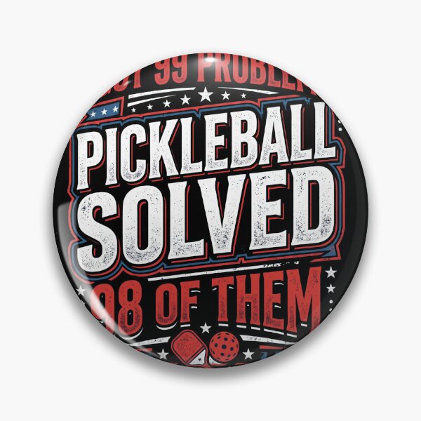 Item preview, I Got 99 Problems Pickleball Solved 98 Of Them Funny Pickleball Design designed and sold by Trendy Valley .