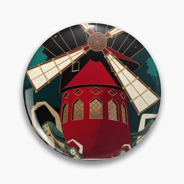 Item preview, Moulin Rouge - Art Deco designed and sold by CharmingFlowers.