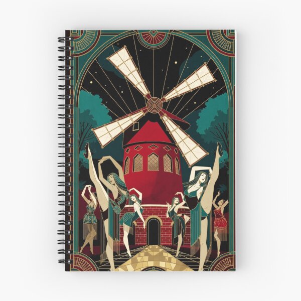 Item preview, Moulin Rouge - Art Deco designed and sold by CharmingFlowers.