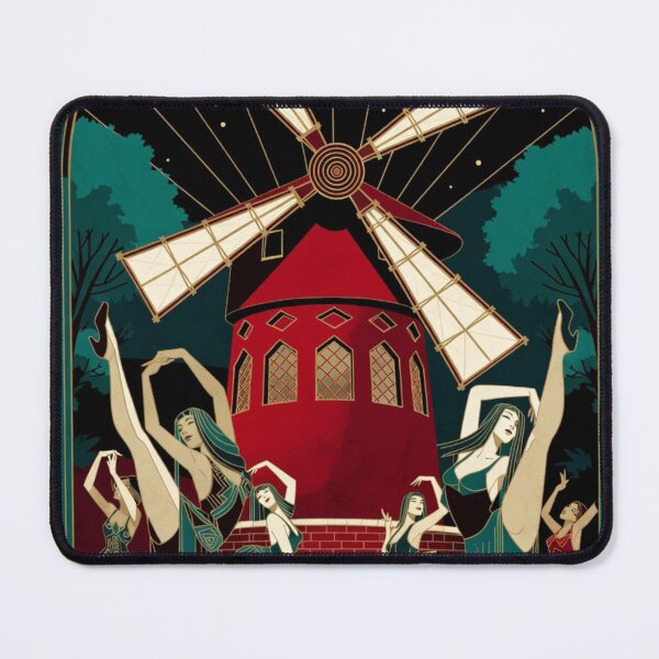 Item preview, Moulin Rouge - Art Deco designed and sold by CharmingFlowers.