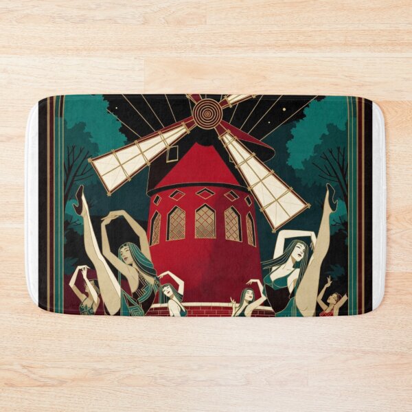 Item preview, Moulin Rouge - Art Deco designed and sold by CharmingFlowers.