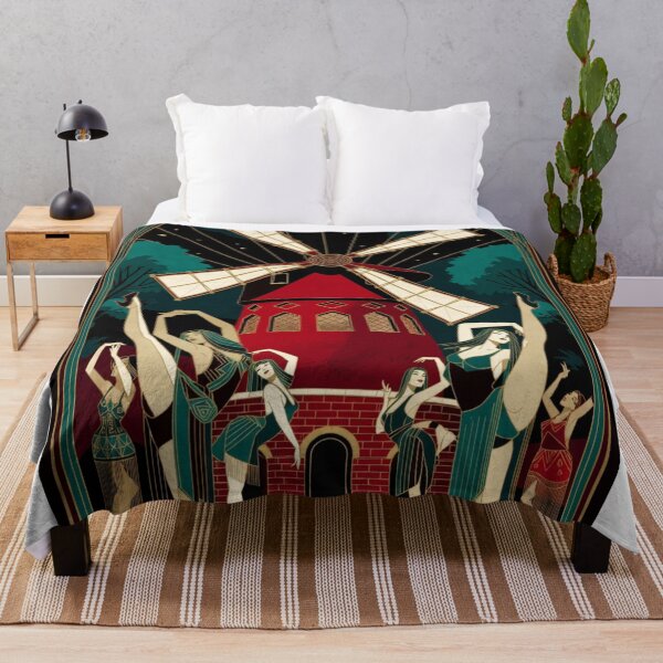 Item preview, Moulin Rouge - Art Deco designed and sold by CharmingFlowers.