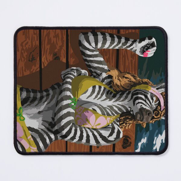 Item preview, Max Chillax Boardwalk Bikini Zebra  designed and sold by KlakkDrawsStuff.