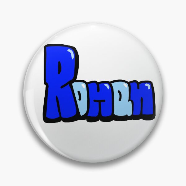 Item preview, Roman Personalized Custom name Boys Men Teens Blue Graffiti Bubble Letters Streetwear Typography Art designed and sold by Artonmytee.