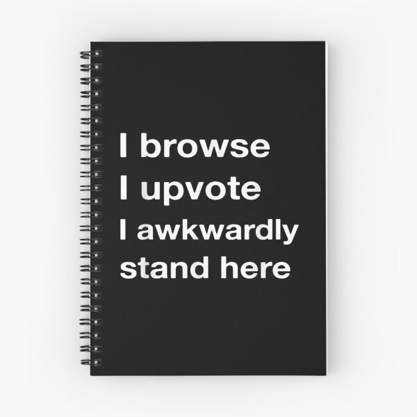 Item preview, Relatable I Browse I Upvote I Awkwardly Stand Here Social Anxiety Meme designed and sold by HarinDonreka.