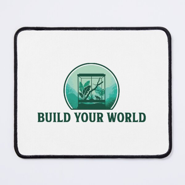Item preview, Build Your World - Botanical Terrarium Dart Frog Emblem designed and sold by ArcApparel2020.
