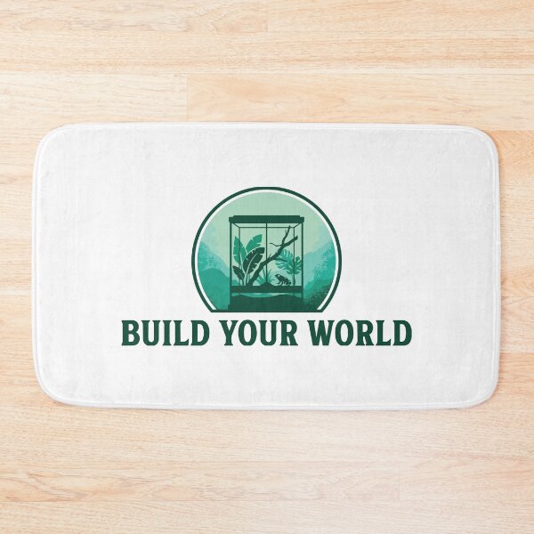 Item preview, Build Your World - Botanical Terrarium Dart Frog Emblem designed and sold by ArcApparel2020.