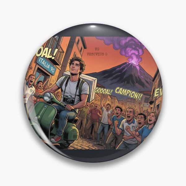 Item preview, Vesuvius 0: Italia 90 World Cup  designed and sold by inkmxpstudios.