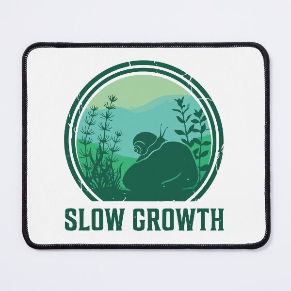 Item preview, Slow Growth - Nano Tank Snail Aquascaping Graphic designed and sold by ArcApparel2020.