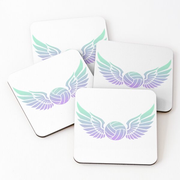 Item preview, Aesthetic Angel Wings Volleyball Pastel Gradient designed and sold by DripCultureLab.