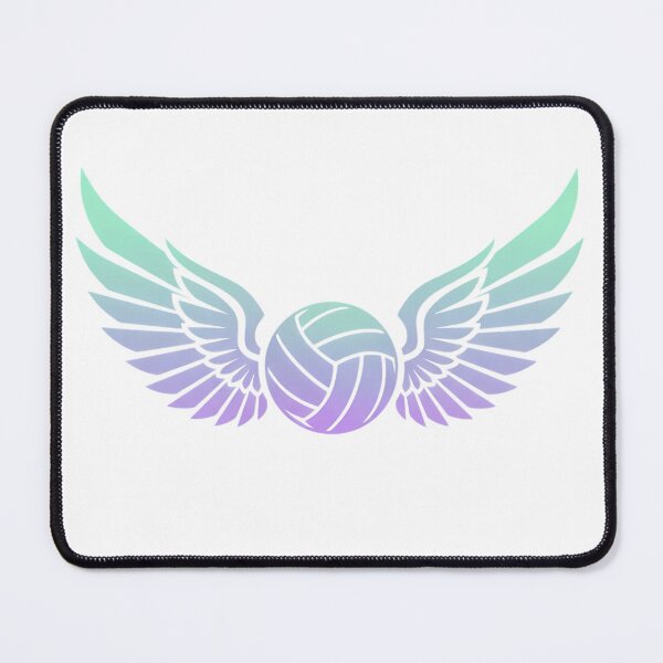 Item preview, Aesthetic Angel Wings Volleyball Pastel Gradient designed and sold by DripCultureLab.