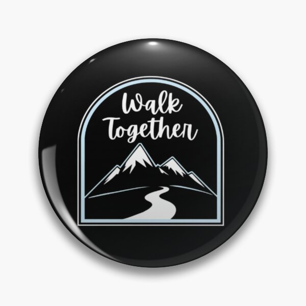 Item preview, Minimalist Walk Together Mountain Hiking Trail Adventure Outdoor Explorer Nature Graphic designed and sold by LittleNhutton.