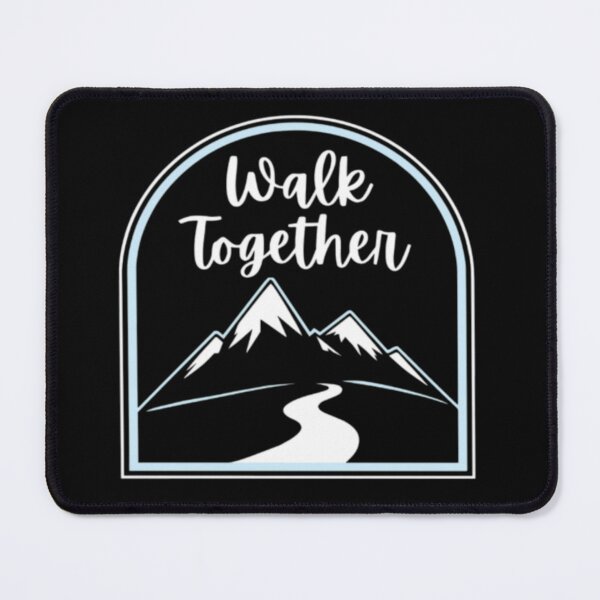 Item preview, Minimalist Walk Together Mountain Hiking Trail Adventure Outdoor Explorer Nature Graphic designed and sold by LittleNhutton.