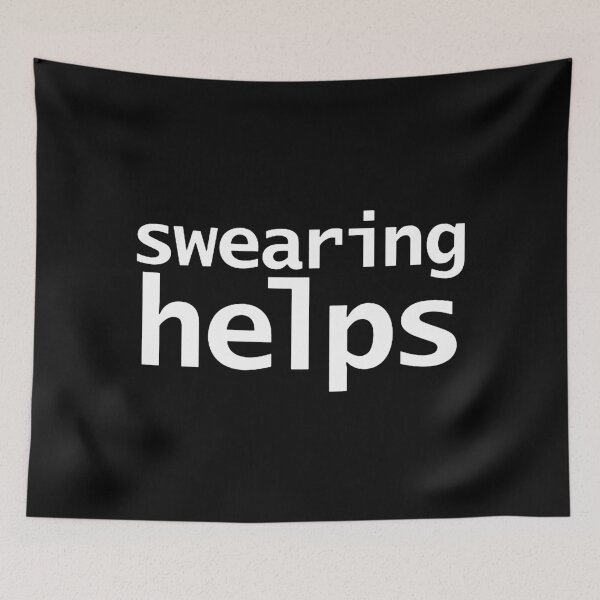 Item preview, Swearing Helps  designed and sold by tracywarie.