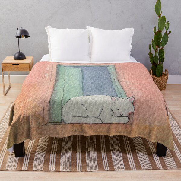 Item preview, Watercolor - Sleepy Kitty designed and sold by chaoticwhims.