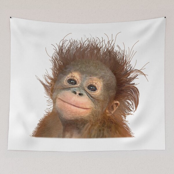 Item preview, Baby Orangutan Gunung from International Animal Rescue designed and sold by AnimalFriends1.