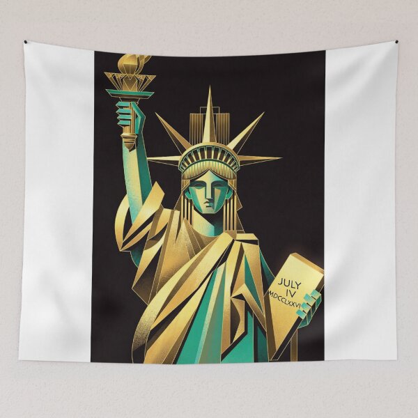 Item preview, Art Deco - Statue of Liberty designed and sold by CharmingFlowers.