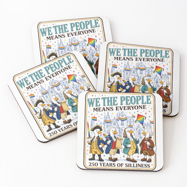 Item preview, Funny Patriotic We The People Means Everyone 250 Years Of Silliness designed and sold by LittleNhutton.