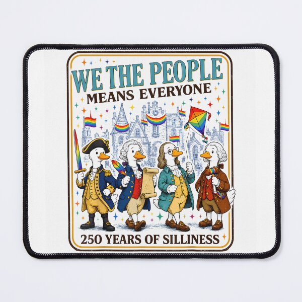 Item preview, Funny Patriotic We The People Means Everyone 250 Years Of Silliness designed and sold by LittleNhutton.