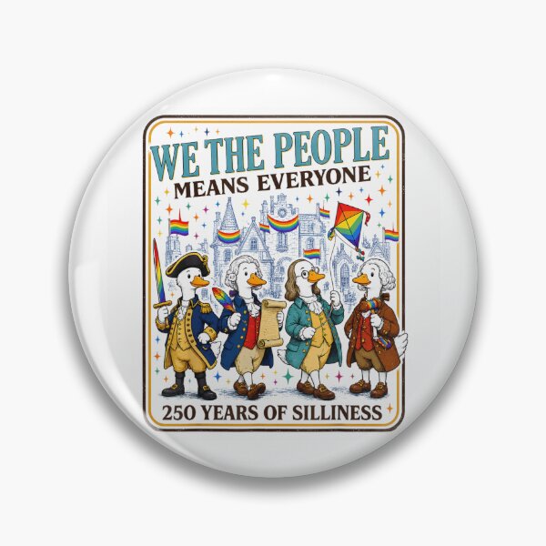 Item preview, Funny Patriotic We The People Means Everyone 250 Years Of Silliness designed and sold by LittleNhutton.