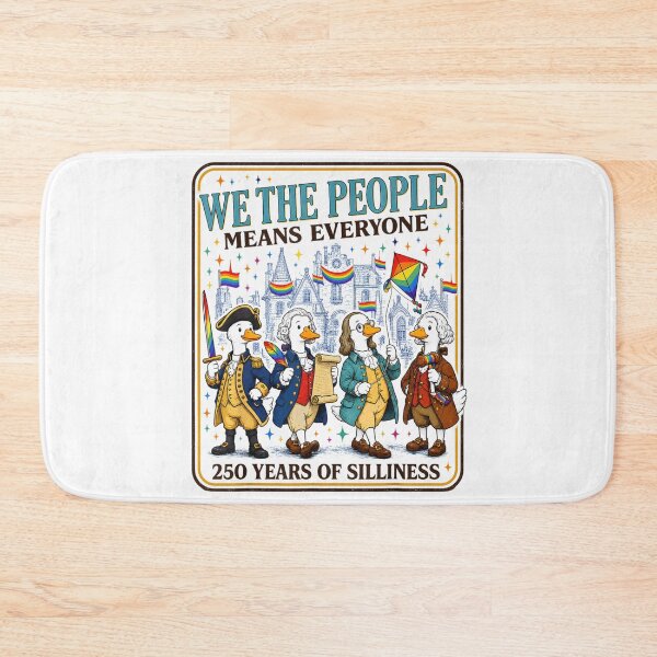 Item preview, Funny Patriotic We The People Means Everyone 250 Years Of Silliness designed and sold by LittleNhutton.