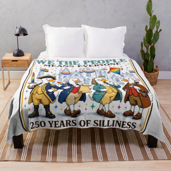 Item preview, Funny Patriotic We The People Means Everyone 250 Years Of Silliness designed and sold by LittleNhutton.