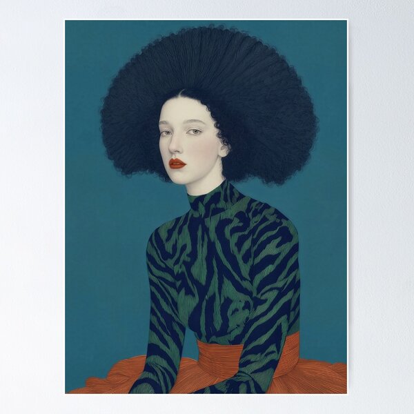 Item preview, Sculptural Hair Portrait designed and sold by edieseberg.