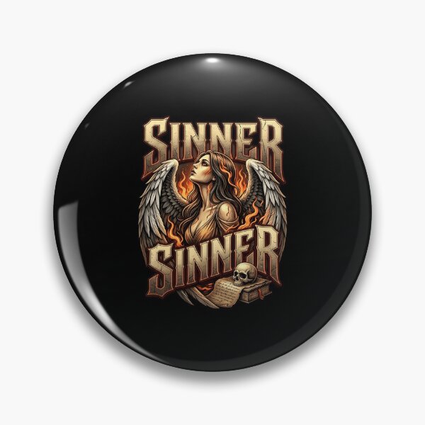 Item preview, Sinner Sinner Fallen Angel Gothic Dark Fantasy designed and sold by jinajinawoodood.