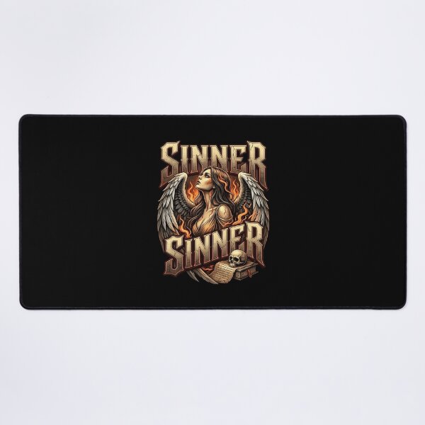 Item preview, Sinner Sinner Fallen Angel Gothic Dark Fantasy designed and sold by jinajinawoodood.
